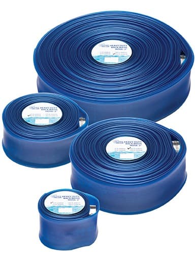 Pool vacuum and backwash hoses