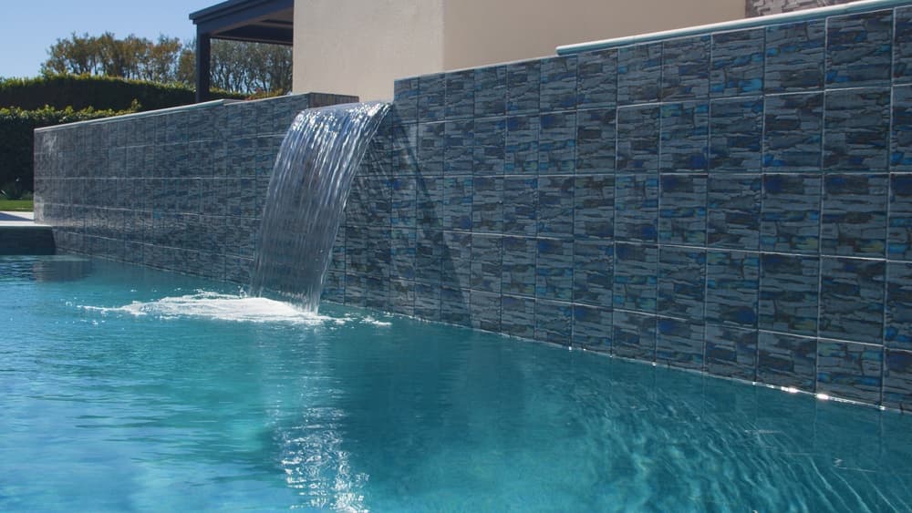 Coordinated tile set showing multiple complementary finishes